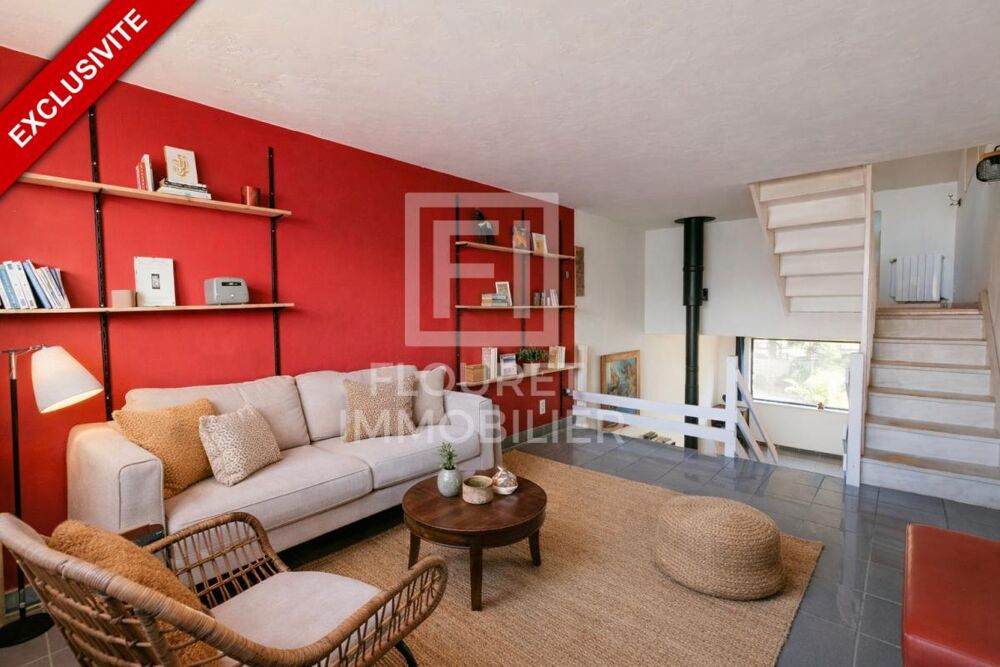 Appartement atypique 114 m² avec jardin, balcon et solarium - Centre d'Argelès-sur-Mer
