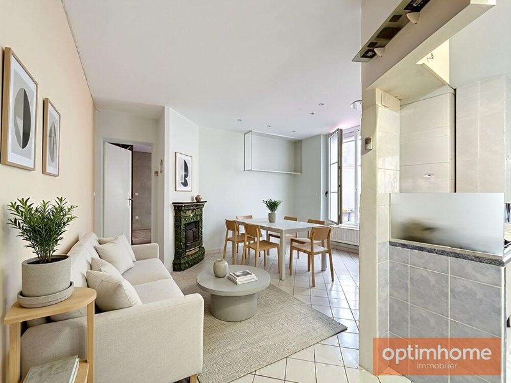 EXCLUSIVITE : VENTE T2 - 37 m² avec CAVE - MÉTRO MAIRIE DE MONTROUGE
