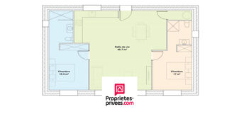  Maison à vendre 3 pièces 83 m²