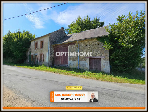 MAISON DE 46 M² SUR ÉTAGE AVEC DÉPENDANCE DE 72 M² SUR 1149 M² DE TERRAIN : 28500 Saint-Pierre-de-Fursac (23290)