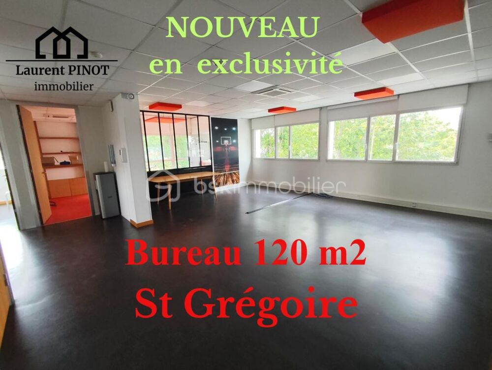   BUREAUX 120 M² – PARC DE BROCÉLIANDE – SAINT-GRÉGOIRE 
