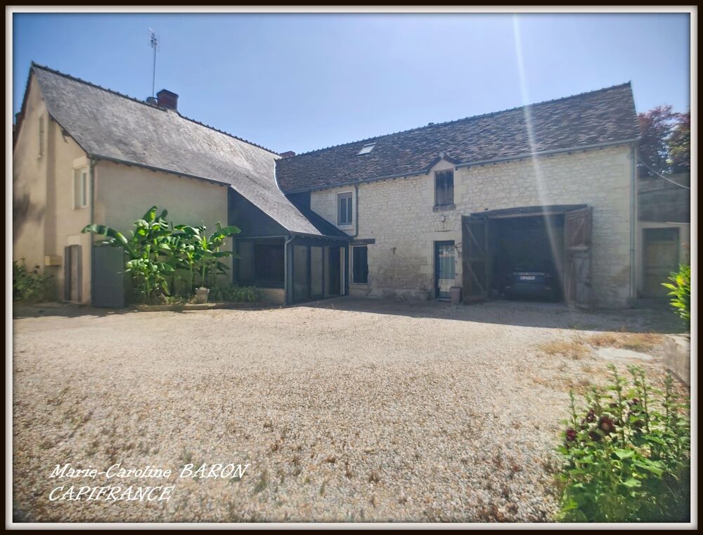 Maison à vendre 10 pièces PALLUAU SUR INDRE (36)