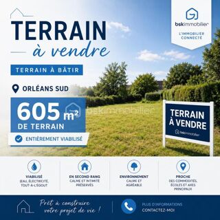  Terrain à vendre 605 m²