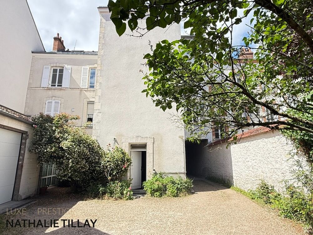 ORLEANS Dunois, appartement bourgeois T5 a vendre, grand garage, cave, petite copropriéte, cour commune, exclusivité