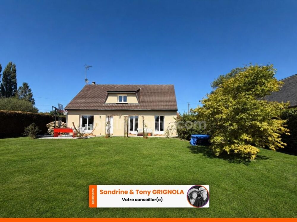 Vente Maison Maison familiale 4 chambres - vie de plain-pied, garage et grand jardin - Saint-Germain-de-Livet (14100) Lisieux