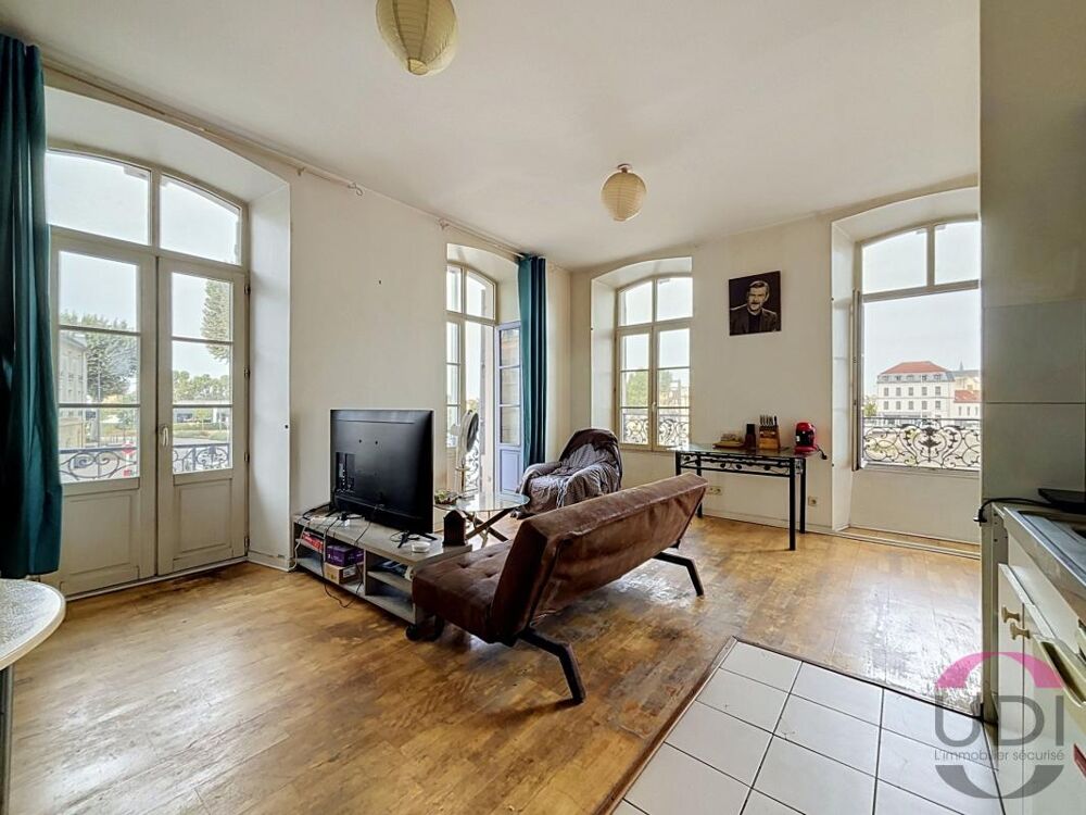 Vente Appartement INVESTISSEMENT LOCATIF – APPARTEMENT F2 LOUÉ EN CENTRE-VILLE - MONTLUÇON Montlucon