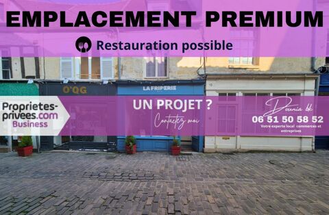 RARE À SENLIS - LOCAL COMMERCIAL  40 m² en Hyper Centre, Idéal Restauration 1200 60300 Senlis