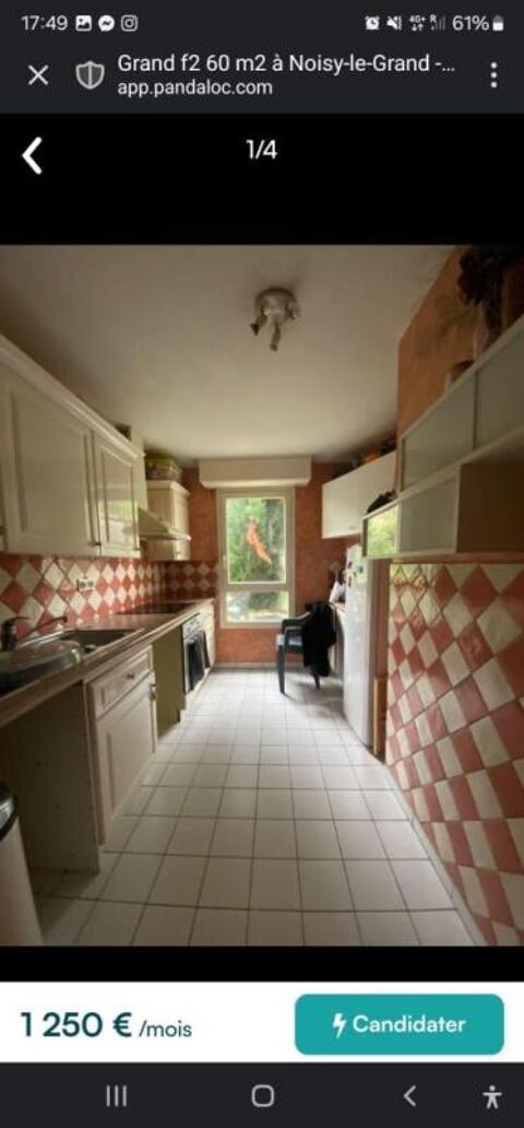  Appartement � louer 2 pi�ces 60 m�