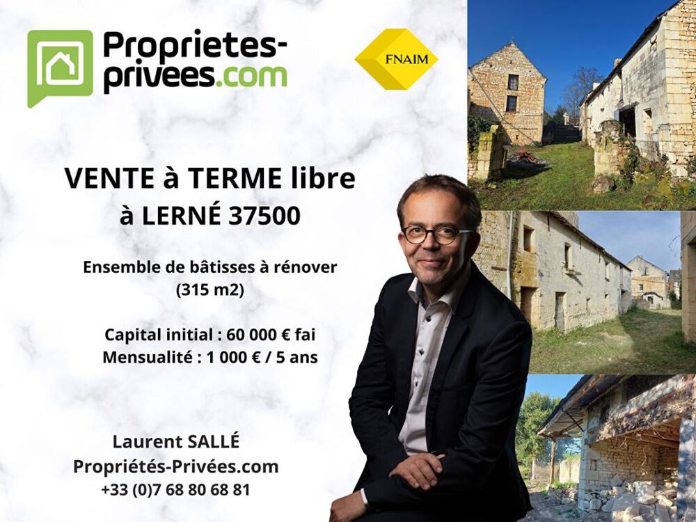 Maison 11 pièces 315 m² · à Lerne · 315 m² · 60 000 €