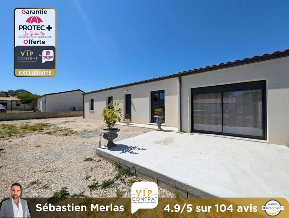 Vente Maison GARANTIE PROTEC+ 12MOIS INCLUS ! MAISON 5 PIECES AVEC JARDIN ! Brizambourg