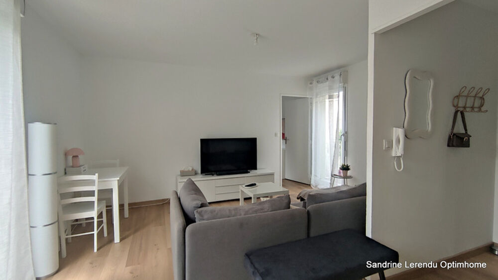 Appartement 2 pièces avec jardin privatif, terrasse et place de parking numérotée en sous-sol  Rouen (76100) 42,14 m²