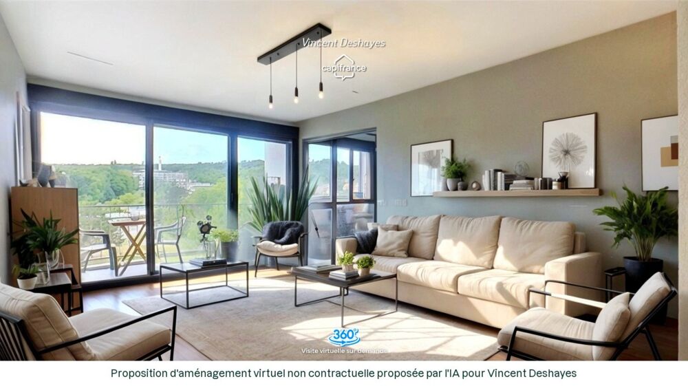 Résidence « Les Aiguillettes »  Appartement 4 pièces, balcons, loggias, cave - Visite virtuelle sur demande