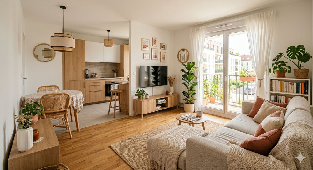 Vente Appartement - T2 orienté SUD avec BALCON et PARKING PROCHE TRANSPORTS - Chevilly larue