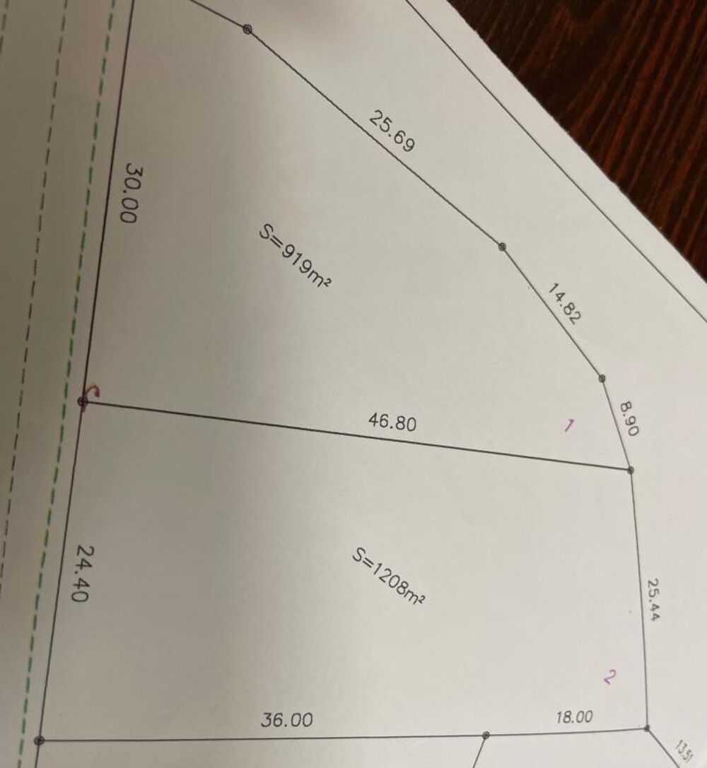 Vente Terrain Terrain à vendre de 1 208,00 m² BON REPOS SUR BLAVET (22) Bon repos sur blavet