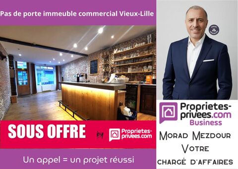 VIEUX-LILLE - BAIL ,IMMEUBLE COMMERCIAL  140 m&sup2; 3000 59000 Lille