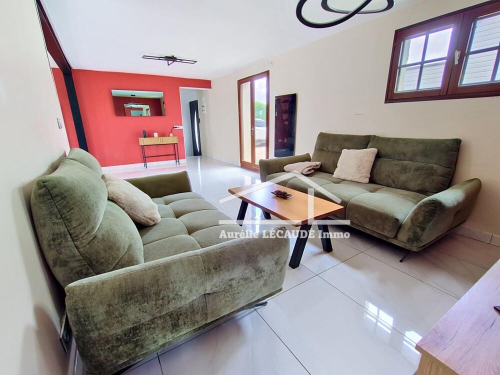 Vente Maison MORGNY LA POMMERAYE - MAISON 145M² (carrez) 5 CHAMBRES 1 BUREAU Morgny la pommeraye