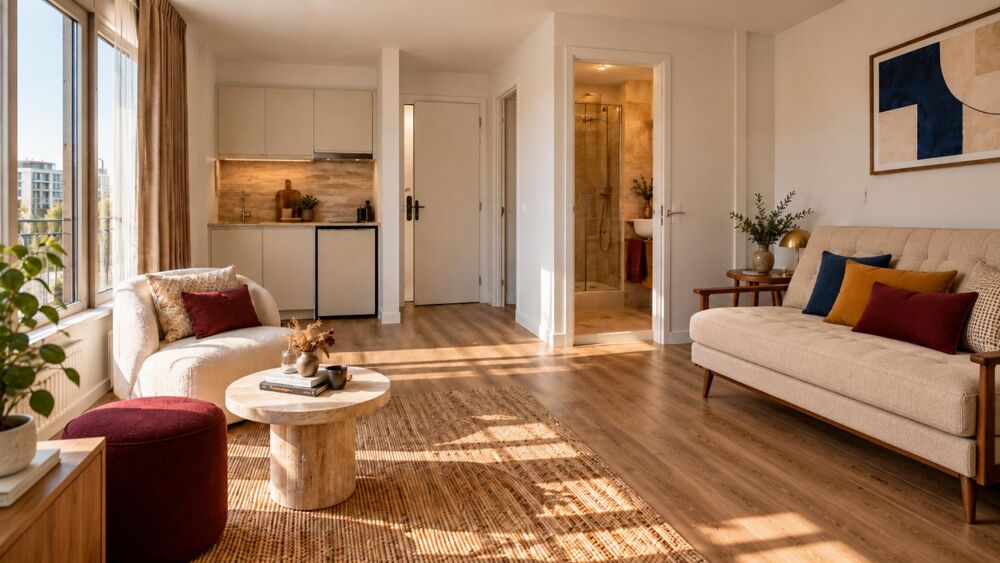Vente Appartement BORDEAUX PARC BORDELAIS – T1 LUMINEUX EN ÉTAGE ÉLEVÉ + PARKING Bordeaux
