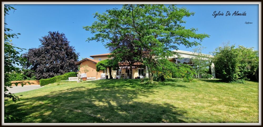 Vente Propriété/Château Propriete à vendre 8 pièces 285 m² REPLONGES (01), Piscine, 4 suites, double garage, terrain 2136 m² Replonges