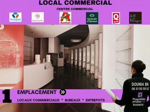 NOGENT SUR OISE -  Location Local commercial  110 m² 1834 60180 Nogent sur oise