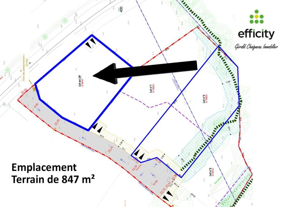 Vente Terrain Terrain Saint lumine de coutais
