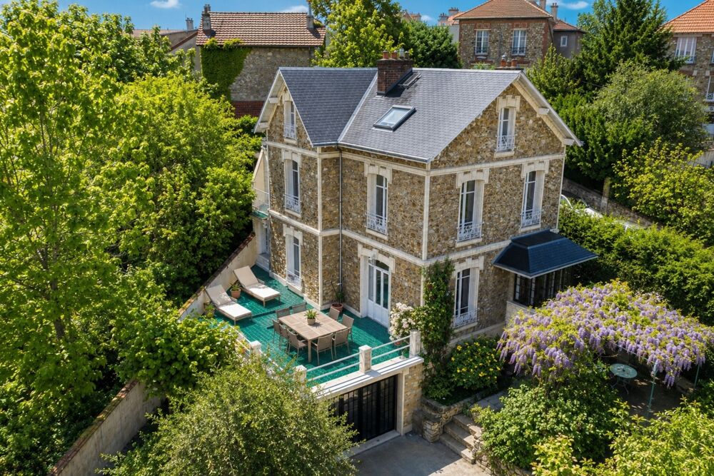 Belle maison meulière 8 pièces à vendre à JUVISY SUR ORGE (Essonne) à 20 km de Paris dans un quartier prisé !