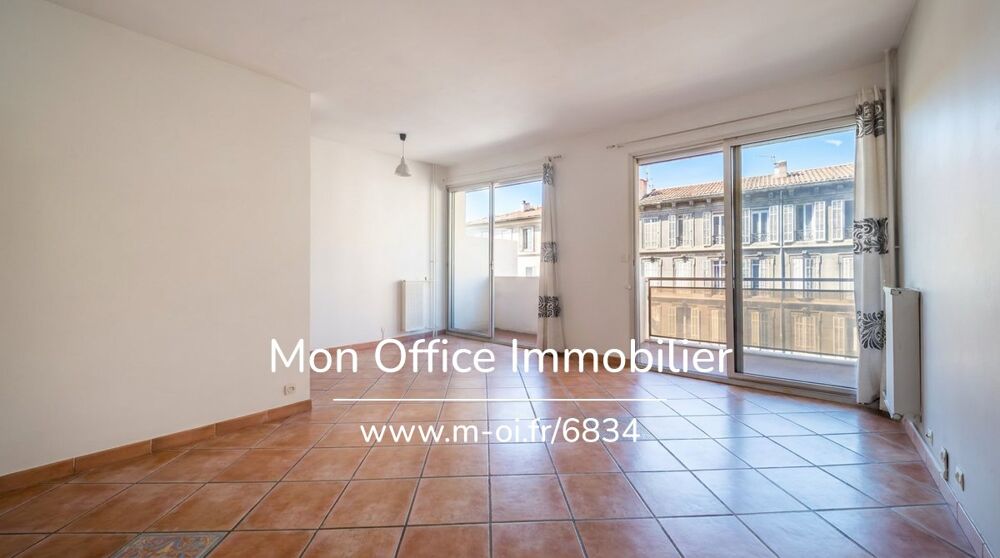 Vente Appartement Référence : 6834-CLA - Studio avec terrasse dans le 6e arrondissement de Marseille Marseille 6