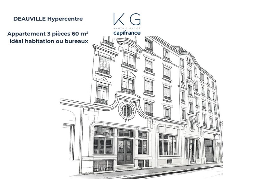 Appartement 3 pièces 60 m² · à Deauville · 60 m² · 378 000 €