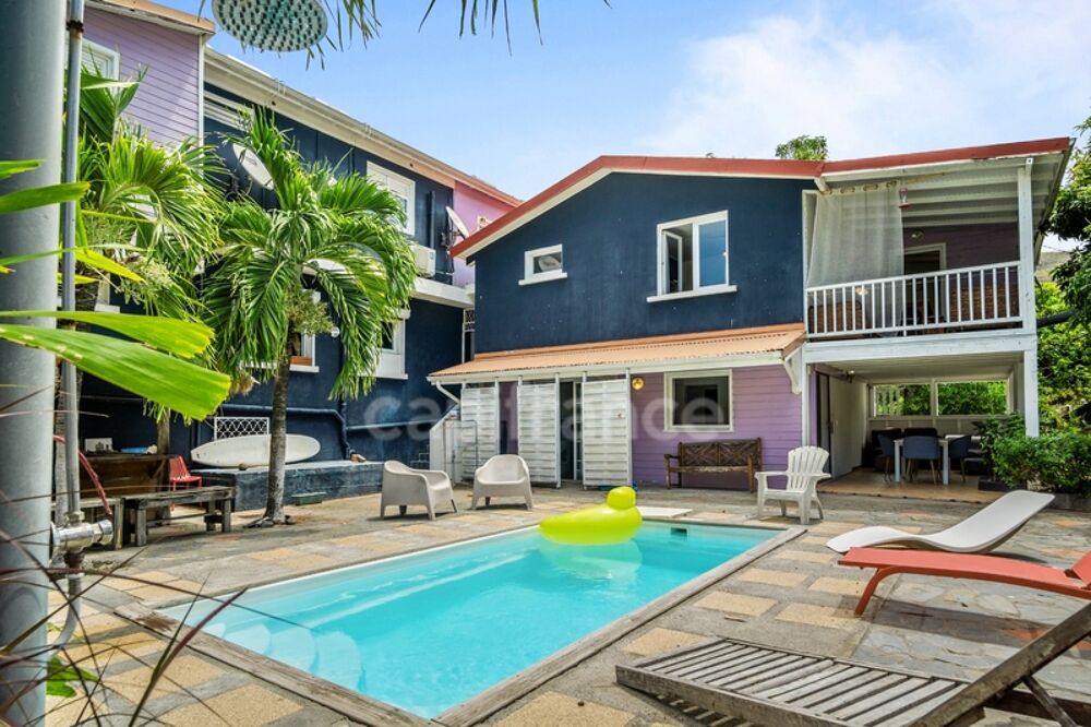 A louer - Case-Pilote - Appartement en RDC - 3 pièces avec terrasse et piscine commune