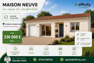  Maison 4 pièces 99 m² Cognat lyonne