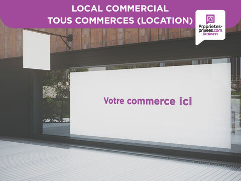   59000 LILLE - LOCATION LOCAL COMMERCIAL 60 M 
