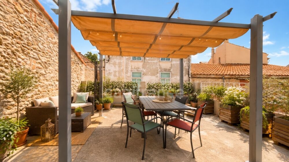 Vente Maison Maison à vendre 5 pièces (66) à PONTEILLA proche THUIR avec Terrasse et Grand garage idéal artisan Ponteilla