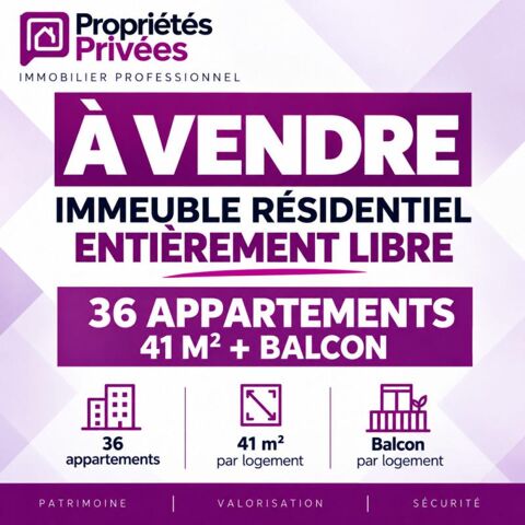   EXCLUSIVITE  - IMMEUBLE DE RAPPORT À VENDRE - METZ NORD -  1800m² - 2.500.000 