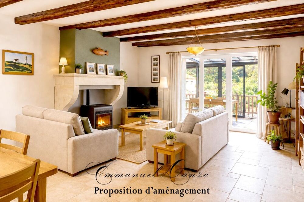 Marbache  Maison familiale  4 chambres  DPE C  Véranda
