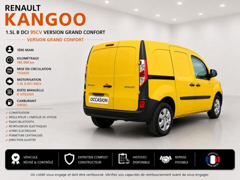 Kangoo Express 1&deg; Main / 1.5L B DCI 95cv de 2021 version GRAND CONFORT CLIM 2021 occasion 60430 Abbecourt