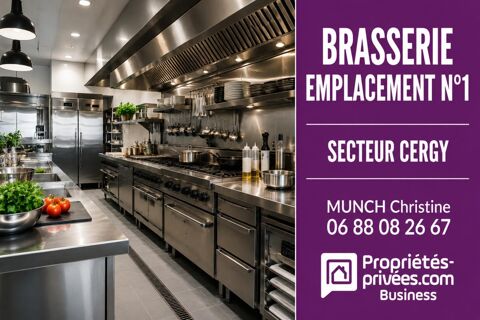   95000 CERGY - BAR BRASSERIE - EMPLACEMENT N°1, GRANDE TERRASSE 