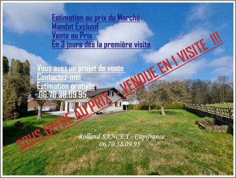 Dpt Territoire de Belfort (90), à vendre JONCHEREY maison 6 Pièces sur 21 ares 317000 Joncherey (90100)