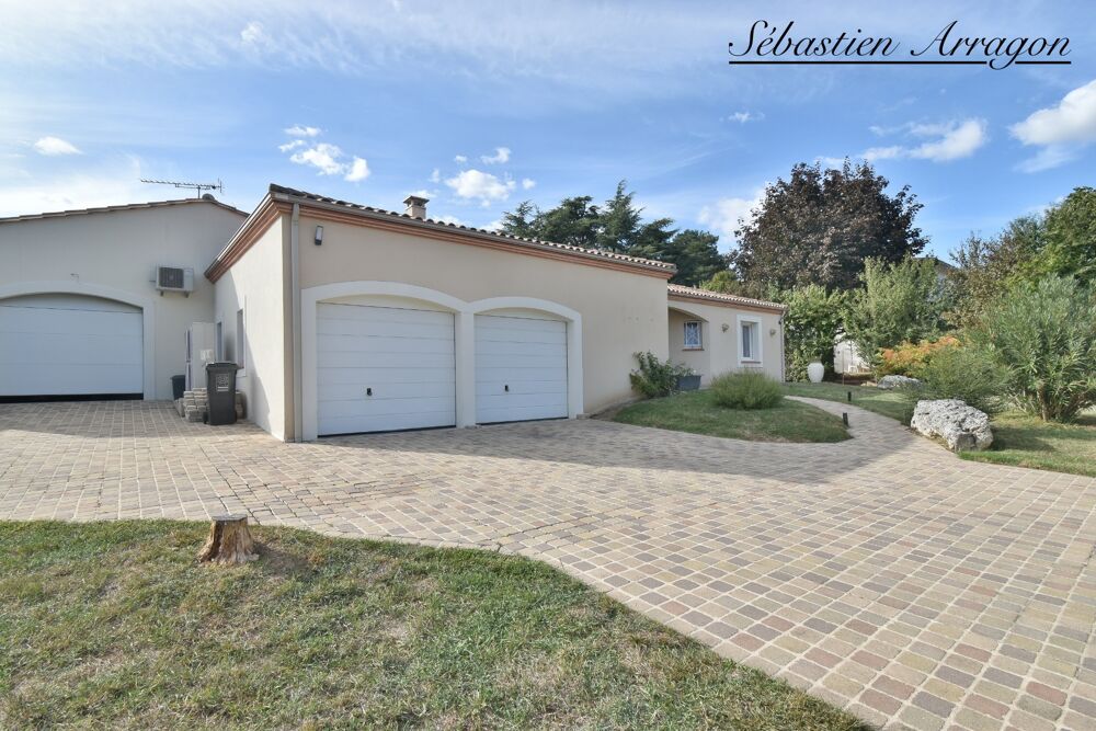 Vente Villa PUJOLS (47)-188 m² de confort et d'espace, 4 chambres, piscine et triple garage Pujols