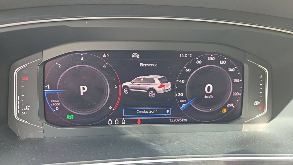Tiguan 2.0 TDI 150 DSG7 Carat Exclusive - Automatique Toit ouvrant 2020 occasion 95880 Enghien Les Bains