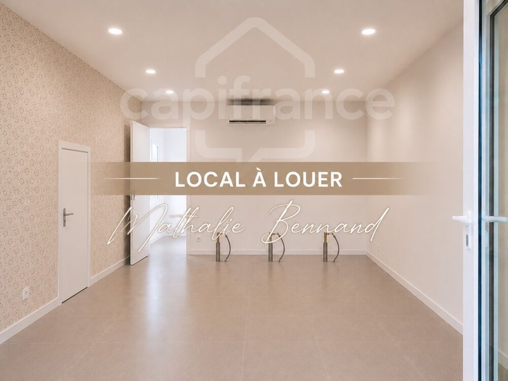   Local commercial 23 m² – Centre-ville Villeneuve-sur-Lot – Vitrine – 485 € HT/mois 