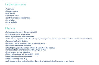  Appartement  vendre 2 pices 45 m