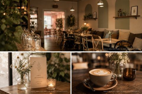   Fonds de commerce Coffeshop expérientiel à vendre LYON 2EME (69) local de 214m2 environ en presqu'ile 