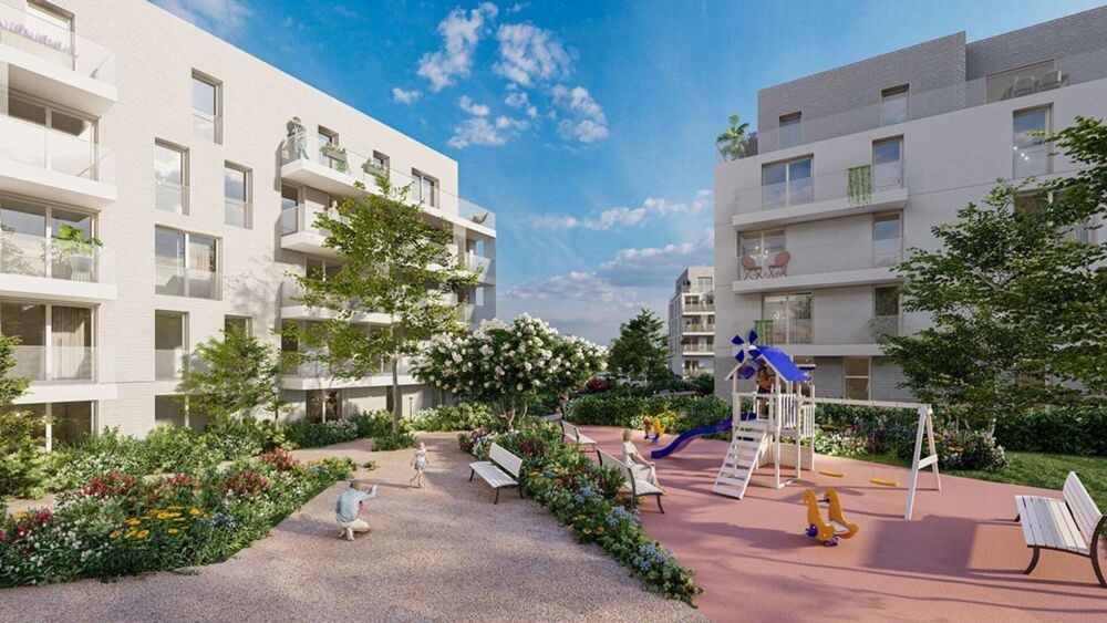 Clermont (60)  T3 de 73,8 m² avec 164 m² de jardin : lesprit dune maison, le confort dun appartement