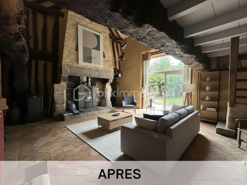 Investisseur / projet famille : Longère à rénover avec terrain constructible