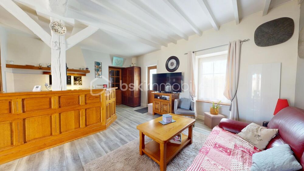 MAISON RÉNOVÉE + PARCELLE AVEC DOUBLE GARAGE
