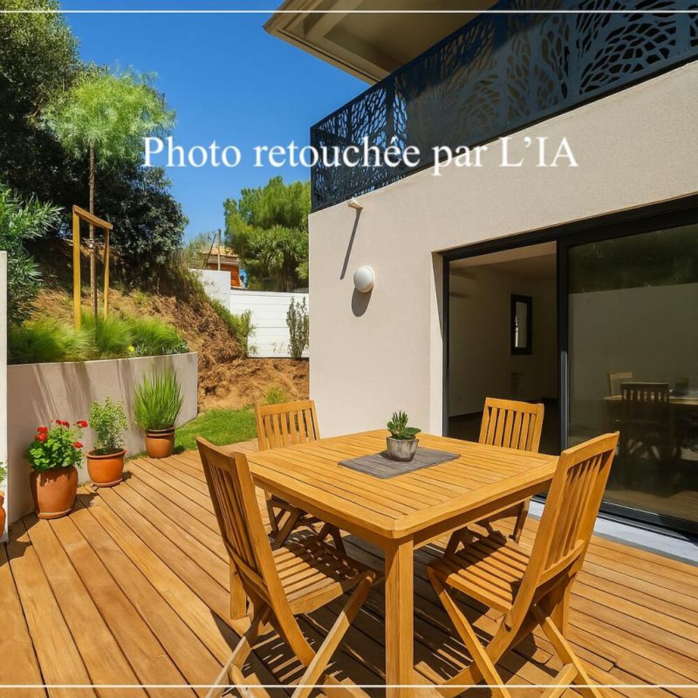 APPARTEMENT SIX FOURS LES PLAGES 3 pièces 66.50 m2 - TERRAIN 72 M² - GARAGE SOUS SOL