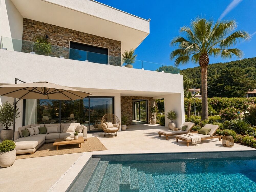 Vente Maison Villa contemporaine de 155m² + garage et piscine - 2025- Vue panoramique exceptionnelle – La Motte La motte