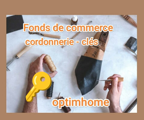 Fonds de commerce de cordonnerie  Centre commercial  Emplacement N°1  Forte rentabilité - Savenay (44) 144320 44260 Savenay