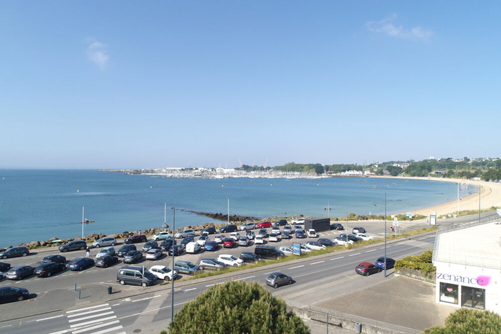Dpt Finistère (29), à vendre BREST Moulin Blanc Vue Rade appartement T3 de 82.25m² Terrasse 13m²