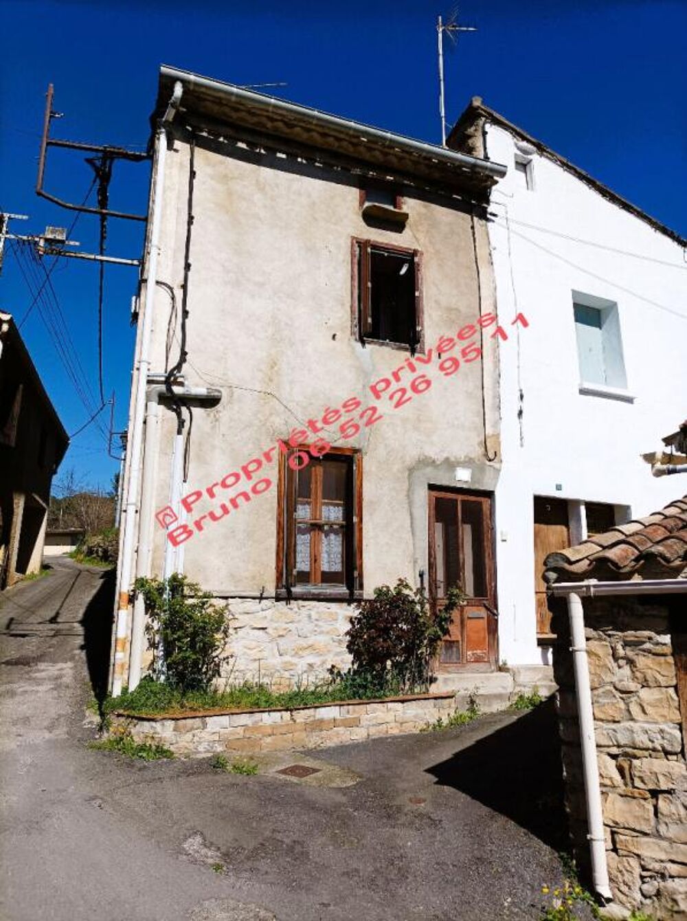 Maison à Rénover Antugnac 7 pièce(s) 121 m2 avec garage et grange