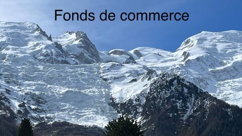   FDC TOUS COMMERCES BATIMENT 3 NIVEAUX + CHALET HABITATION CHAMONIX CENTRE 